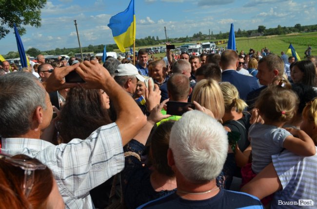 Візит Порошенка на Волинь: як це було. ФОТО