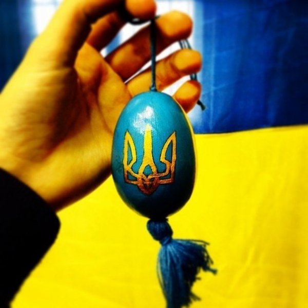 Патріотичні писанки українців. ФОТО
