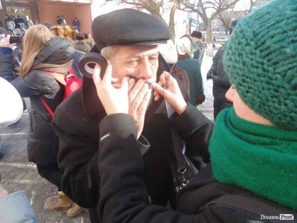 У Луцьку - пікет міліції. ФОТО. ВІДЕО