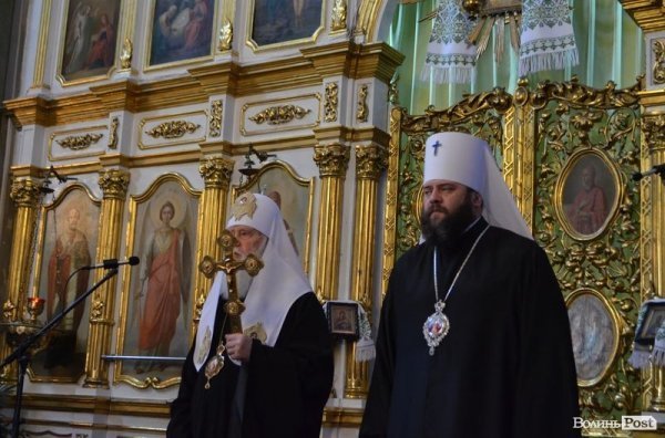 До Луцька приїхав патріарх Філарет. ФОТО. ВІДЕО