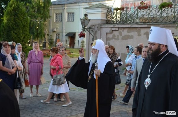 До Луцька приїхав патріарх Філарет. ФОТО. ВІДЕО