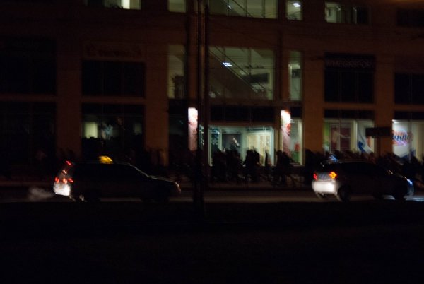 Фото нічного бунту в Луцьку