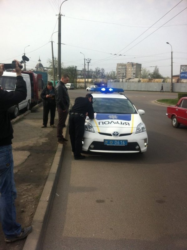 Луцькі поліцейські за годину оштрафували п’ять пішоходів. ФОТО