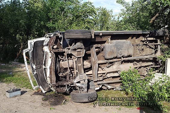 На Волині двоє неповнолітніх постраждали у ДТП. ФОТО