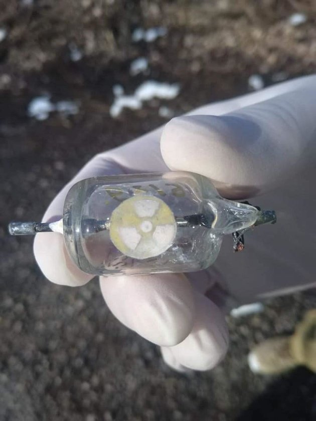 На Луганщині службовий собака виявив радіоактивні агрегати