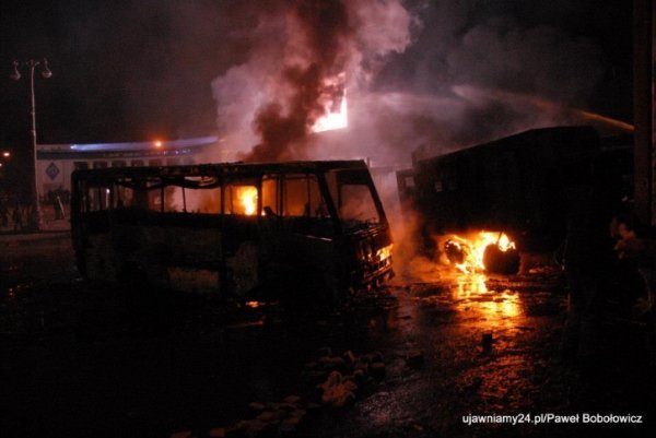 Сутички на Грушевського: фотовраження поляка