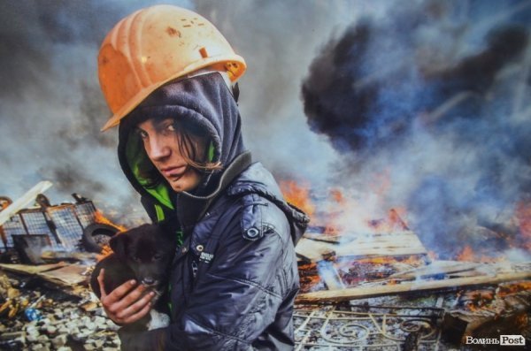 У Луцьку - фотовиставка газети «День» про Євромайдан і АТО. ФОТО