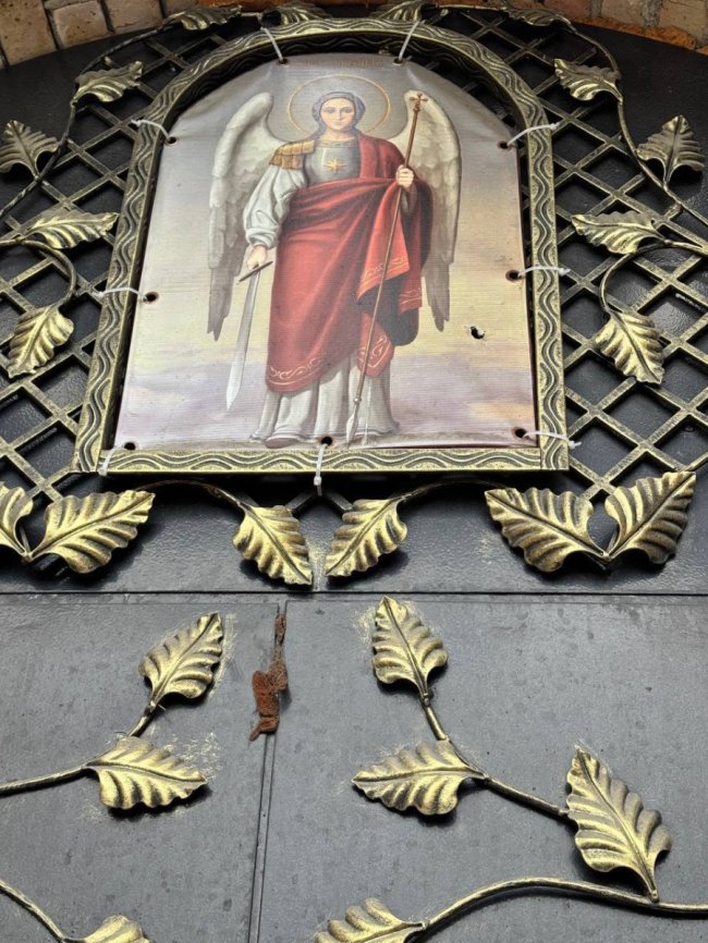 Росія під час дронової атаки пошкодила храм у Ковелі. ФОТО