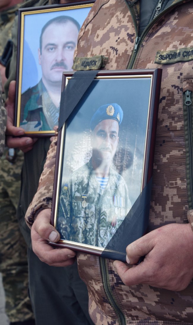 Любешівщина попрощалася із п'ятьма Героями. ФОТО