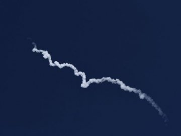 Повітряні сили знищили ще один БПЛА окупантів. ВІДЕО