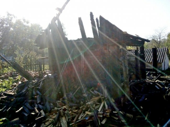 У волинському селі горіла літня кухня. ФОТО