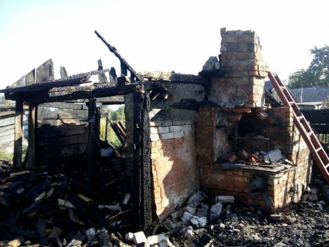 У волинському селі горіла літня кухня. ФОТО