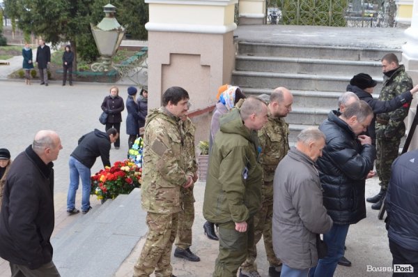У Луцьку прощалися із загиблим «кіборгом». ФОТО
