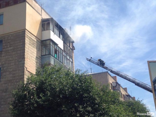 У Луцьку - пожежа на Рівненській. ФОТО. ВІДЕО