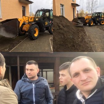 Олександр Місюра, який забезпечив важкою технікою і Мовчан Віктор