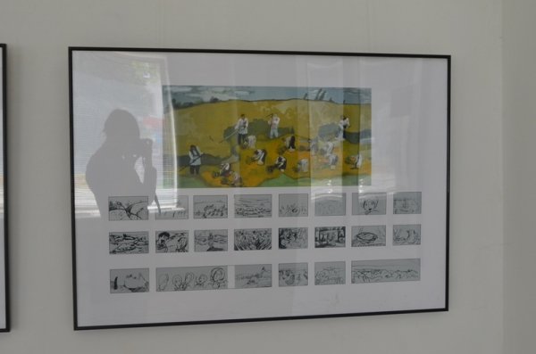 У Луцьку − виставка жовто-блакитних картин. ФОТО