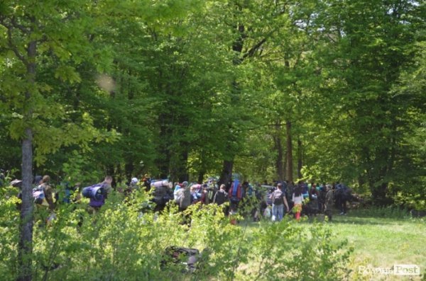 Дві сотні юнаків і дівчат «зникли» у волинських лісах на три дні. ФОТО. ВІДЕО