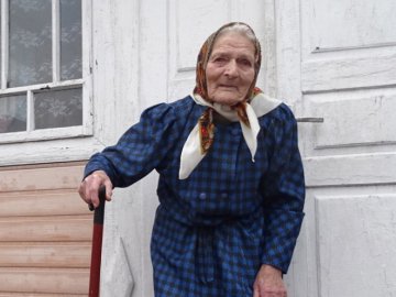 97-річна волинянка ні разу за життя не зверталася до лікарів