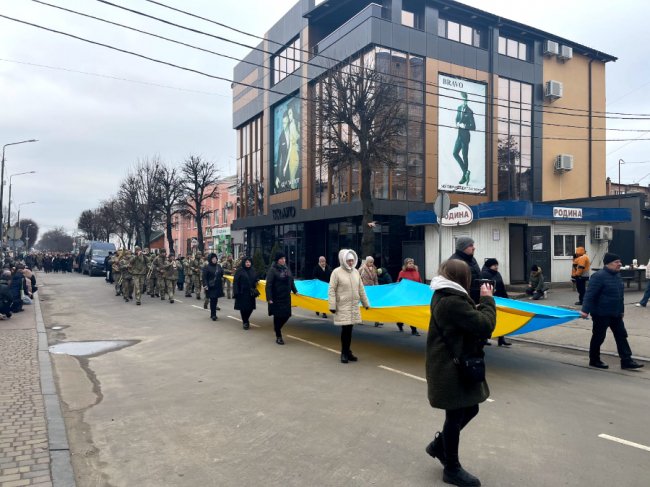 Поховали волинського прикордонника, який загинув під Авдіївкою