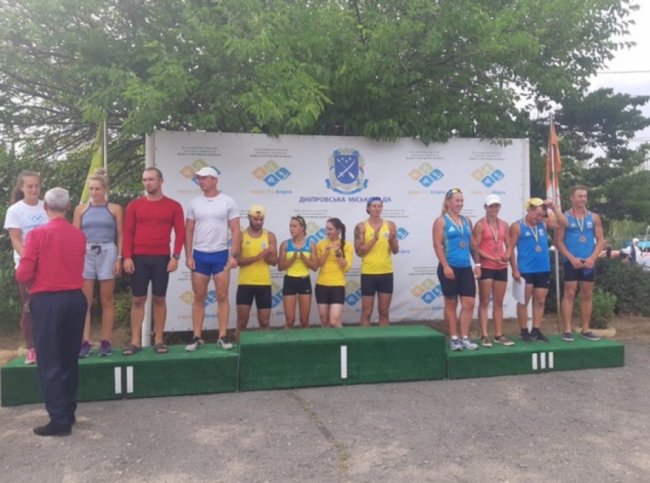 Веслувальниця з Волині здобула два «золота» на чемпіонаті України. ФОТО