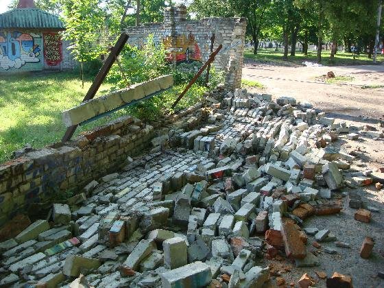 У Ковелі завалилася стіна. ФОТО