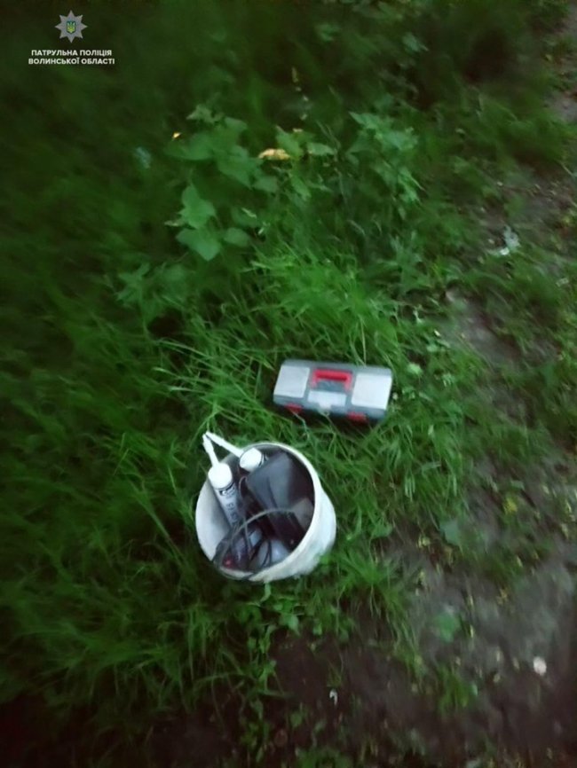 У Луцьку «на гарячому» спіймали крадія. ФОТО