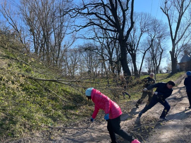 В Олиці відбулася толока навколо маєтку Радзивіллів. ФОТО