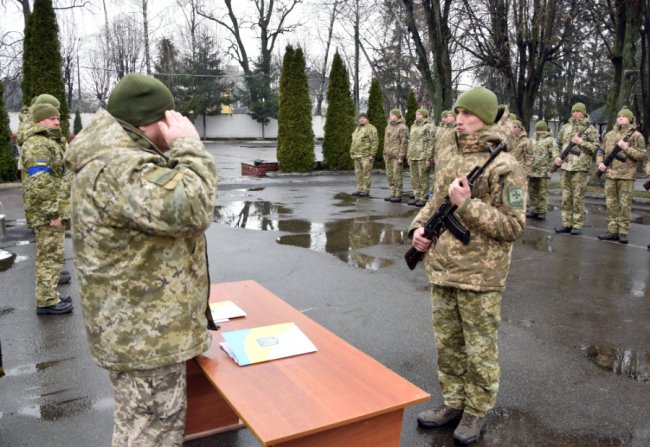 На Волині новобранці-прикордонники склали військову присягу. ФОТО