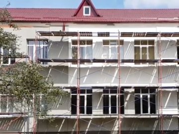У Ковелі тривають роботи з тепломодернізації школи. ВІДЕО