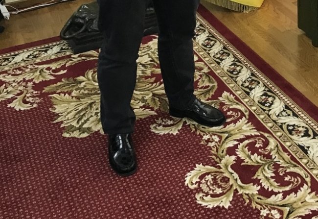 Матіос похвалився взуттям модного бренду «Луцьк-Волинь»