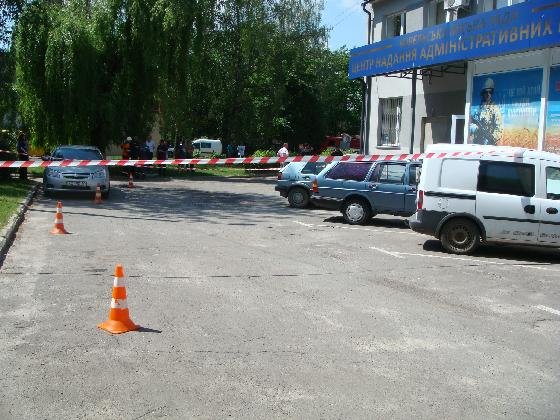 Ковельський ЦНАП «замінували». ФОТО