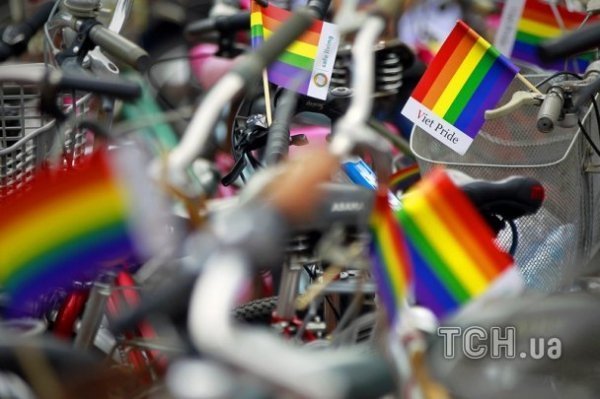 Гей-парад на велосипедах у В'єтнамі. ФОТО