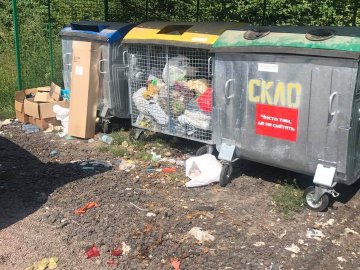 «Розвели срач»: у селі під Луцьком загидили територію біля смітників