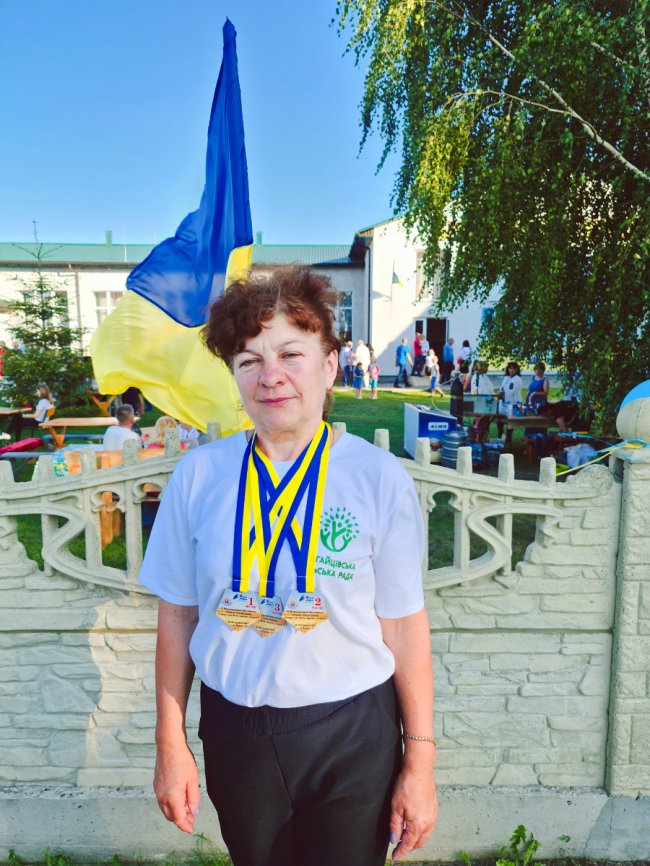 Підгайцівська громада виборола 11 медалей у змаганнях 50+. ФОТО
