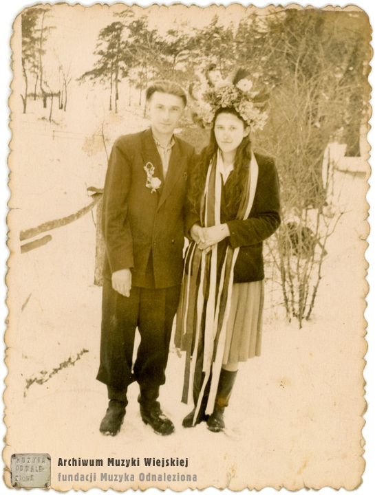 Молодята, фото 1959 року