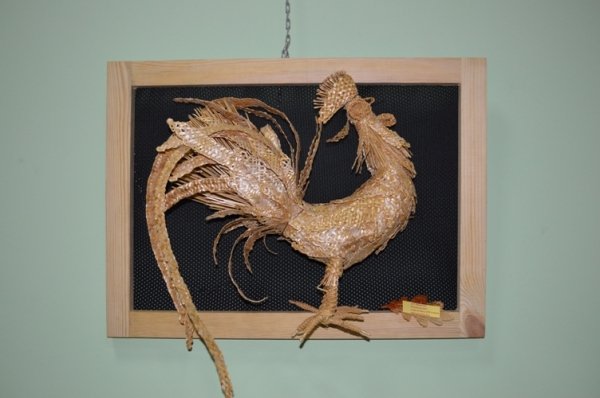 У Ковелі - виставка соломоплетіння волинської майстрині. ФОТО