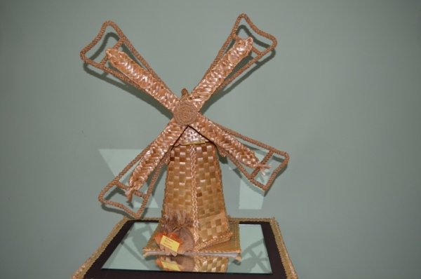 У Ковелі - виставка соломоплетіння волинської майстрині. ФОТО