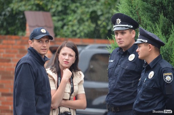 У Луцьку поліцейські отримали нові погони і звання. ФОТО