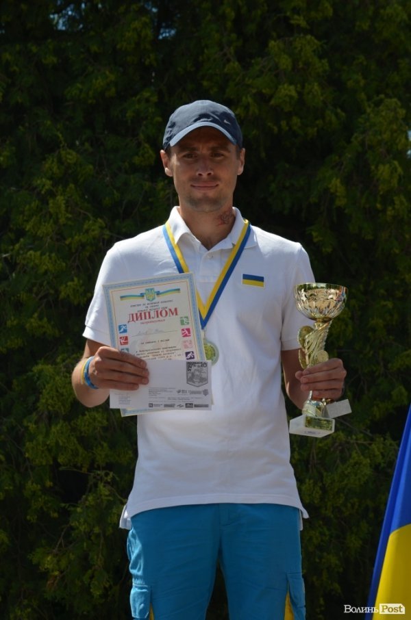 Волинянин встановив рекорд області по спортивній ходьбі. ФОТО