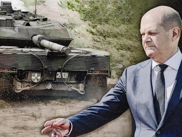 Шольц пояснив, чому Німеччина не хоче постачати Україні танки