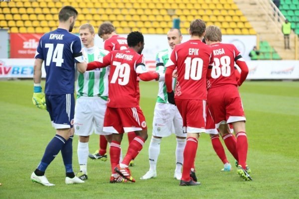 Як «Волинь» обігравала «Карпати». ФОТО