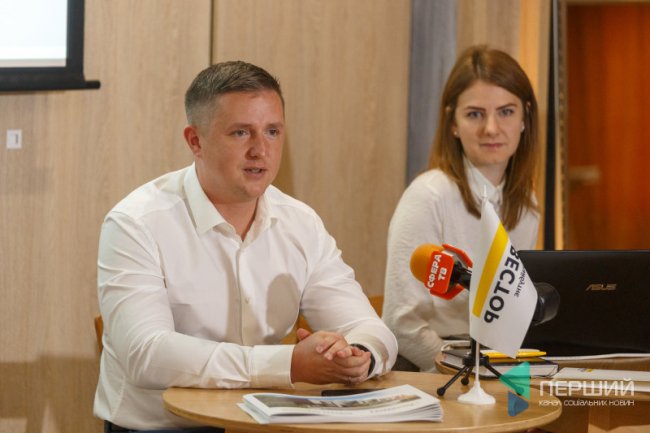 Директор будівельної компанії «Інвестор» Андрій Разумовський та маркетолог Ірина Новосад