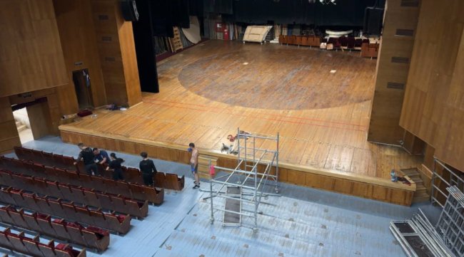 Восени драмтеатр у Луцьку відкриє оновлену глядацьку залу