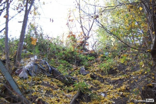 Як у Луцьку зачистили стихійне сміттєзвалище, уникнувши криміналу. ФОТО