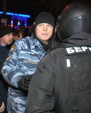 «Беркутівці», які засвітилися в нічних сутичках. ФОТО