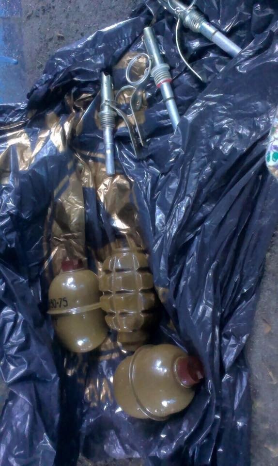 В Одесі знайшли гранати