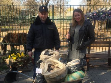 У Луцький зоопарк передали майже 100 кілограмів конфіскованої риби