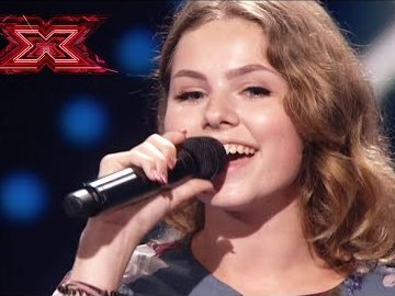 На шоу талантів «Х-фактор» юна лучанка вразила журі складною піснею і вокалом. ВІДЕО