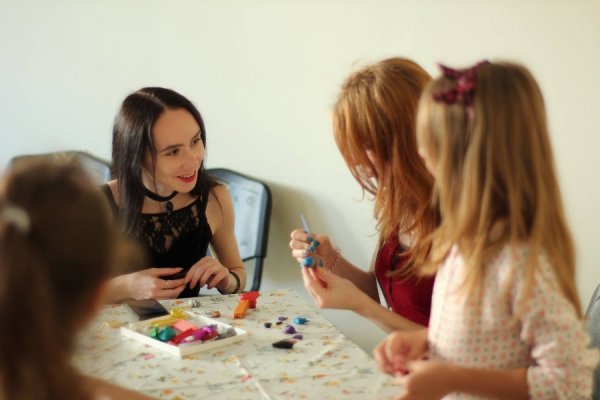 У Луцьку діти ліпили анімаційних персонажів з пластиліну. ФОТО