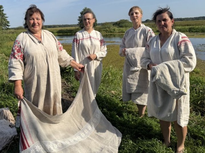 Як на Волині відбілювали полотно: відтворили стародавній рецепт